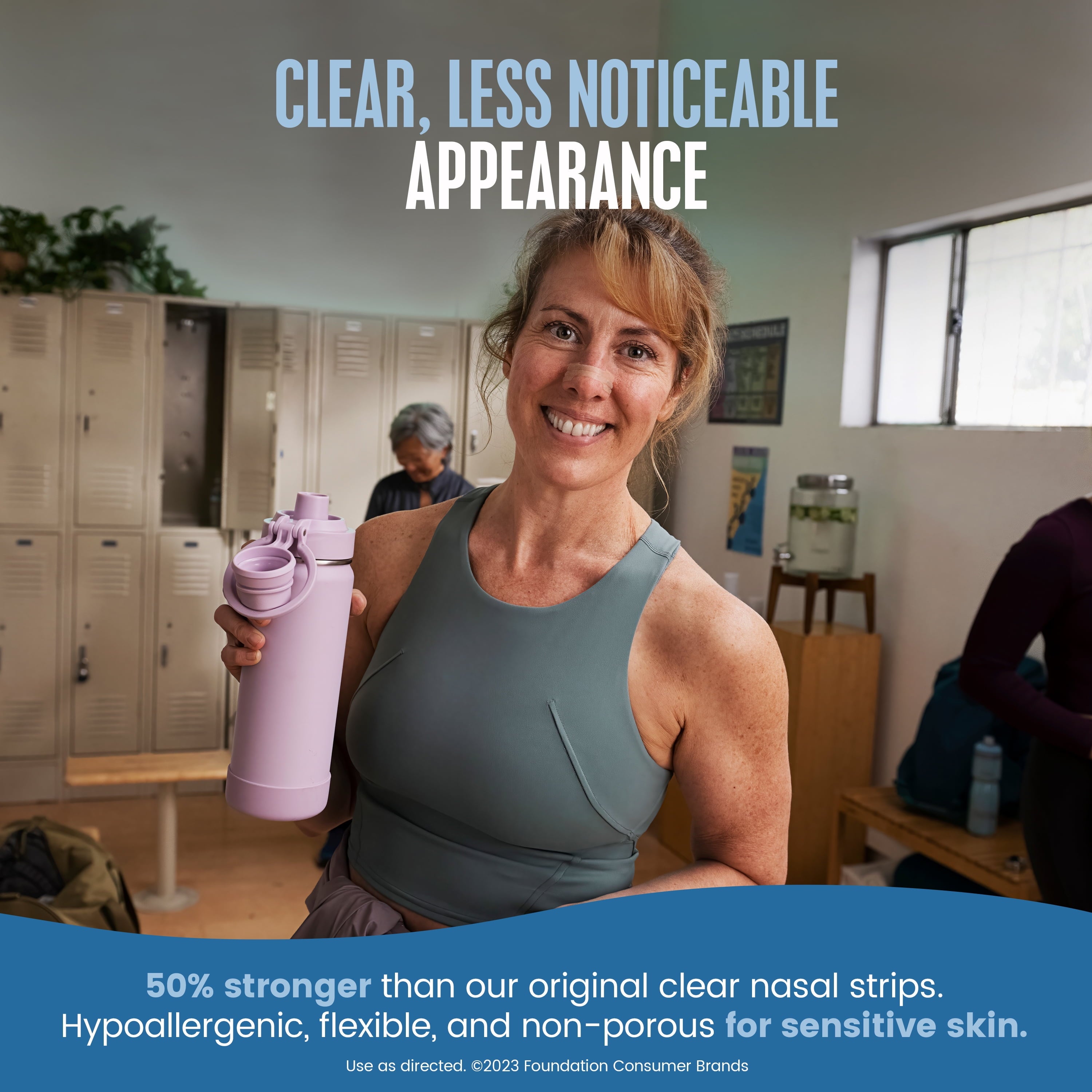 Nose strips to breathe better at night