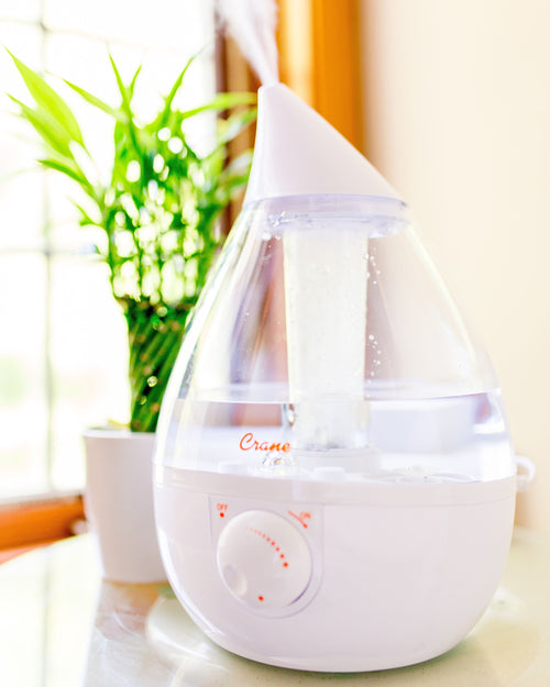 White Humidifier for Nursery and Bedroom