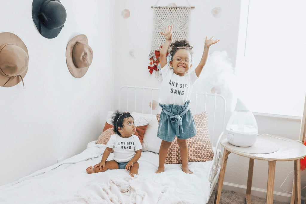 White Humidifier for Nursery and Bedroom
